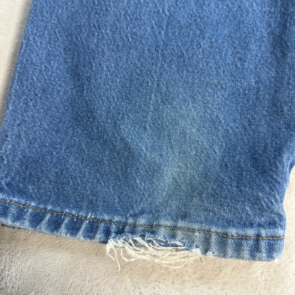 Wrangler Jeans 13MWZ Cowboy Cut Mens 36x34 Blue Cotton Denim Western Workwear